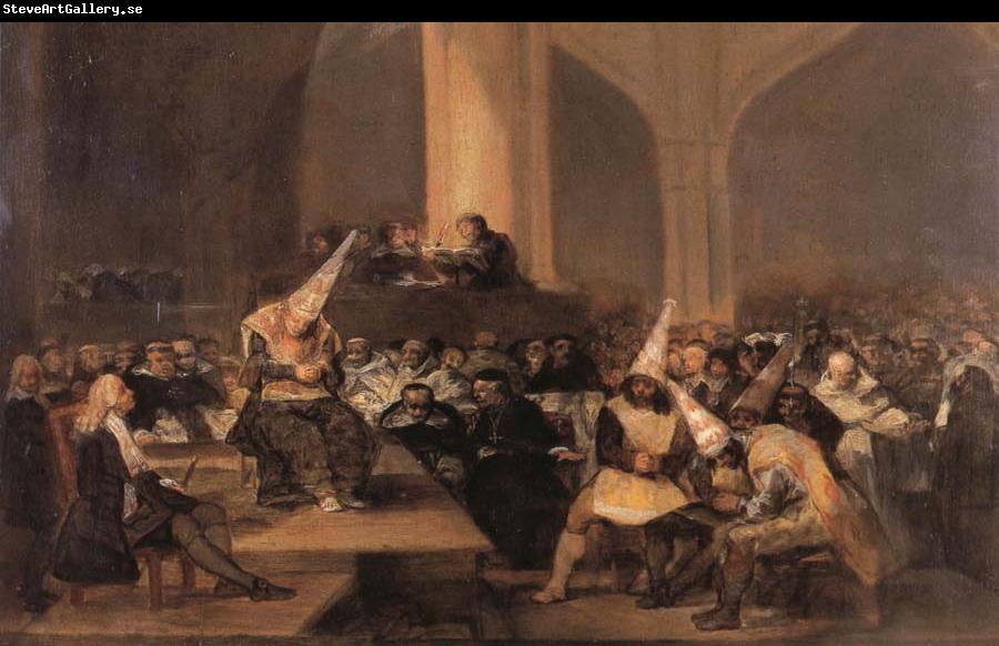 Francisco Goya Inquisition Scene